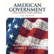American Government: Continuity and Change, 2006 Edition (Paperbound)