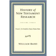 History of New Testament Research