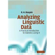 Analyzing Linguistic Data: A Practical Introduction to Statistics using R