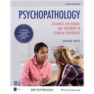 Psychopathology Research, Assessment and Treatment in Clinical Psychology