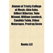 Alumni of Trinity College of Music : Akin Euba, Gilbert Biberian, Yoko Misumi, William Lovelock, Candida Tobin, Othon Mataragas, Predrag Gosta