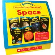 Science Vocabulary Readers: Space Exciting Nonfiction Books That Build Kids’ Vocabularies Includes 36 Books (Six copies of six 16-page titles) Plus a Complete Teaching Guide Book Topics: Solar System, Earth, Sun, Moon, Planets, Stars and Constellations