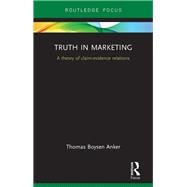 Truth in Marketing: A theory of claim-evidence relations