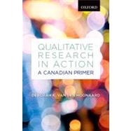 Qualitative Research in Action A Canadian Primer