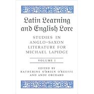 Latin Learning And English Lore