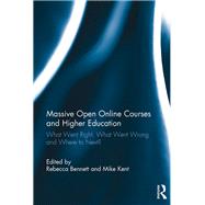 Massive Open Online Courses and Higher Education