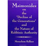 Maimonides on the 