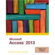 New Perspectives on Microsoft Access 2013, Introductory