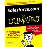 Salesforce.com<sup>®</sup> For Dummies<sup>®</sup>