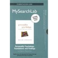 MySearchLab with Pearson eText -- Standalone Access Card -- for Personality Psychology Foundations and Findings