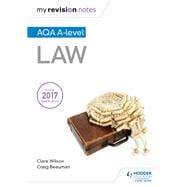 My Revision Notes: AQA A-level Law