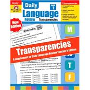 Daily Language Review Transparencies, Grade 1