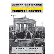 German Unification in the European Context