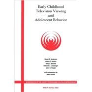 Early Childhood Television Viewing and Adolescent Behavior, Volume 66, Number 1