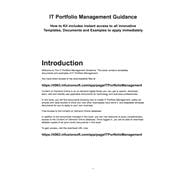 It Portfolio Management Guidance: Real World Application, Templates, Documents, and Examples of the Use of It Portfolio Management in the Public Domain. Plus Free Access to Membership