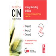 CIM Revision Cards Strategic Marketing Decisions