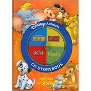 Disney Animals CD Storybook: The Lion King / 101 Dalmatians / Bambi / Dumbo