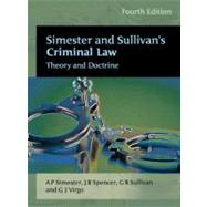 Simester and Sullivan's Criminal Law