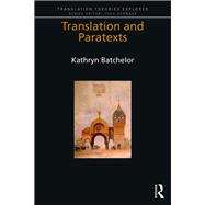 Translation Thresholds: Paratexts and Translation Theory