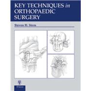 Key Techniques in Orthopaedic Surgery