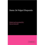 Dante: De vulgari eloquentia