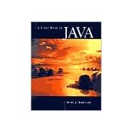 A First Book of Java