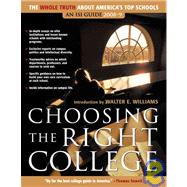 Choosing the Right College, 2008-2009