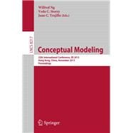 Conceptual Modeling - Er 2013