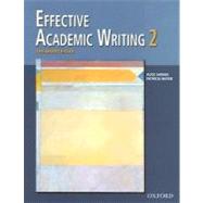 Effective Academic Writing 2 Student Book The Short Essay