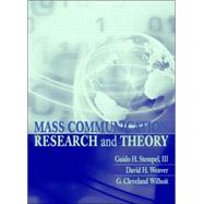 Mass Communication Research and Theory
