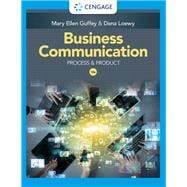 Business Communication Process & Product, 10th Edition,9780357129234