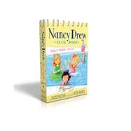 Nancy Drew Clue Book Mystery Mayhem Collection Books 1-4 (Boxed Set) Pool Party Puzzler; Last Lemonade Standing; A Star Witness; Big Top Flop