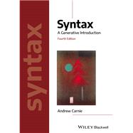 Syntax: A Generative Introduction
