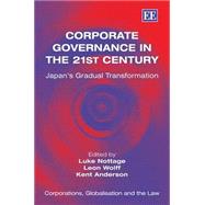 Corporate Governance in the 21st Century