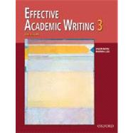 Effective Academic Writing 3 Student Book