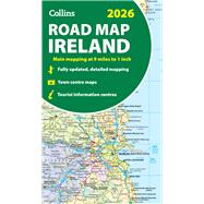 Collins 2025 Road Map of Ireland Folded Road Map