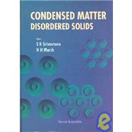 Condensed Matter Disordered Solids