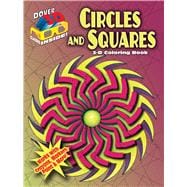 3-D Coloring Book--Circles and Squares