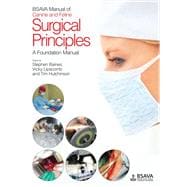 BSAVA Manual of Canine and Feline Surgical Principles A Foundation Manual