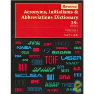 Reverse Acronyms, Initialisms and Abbreviations Dictionary