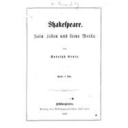 Shakespeare Sein Leben Und Seine Werke