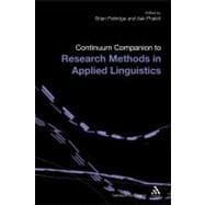 The Continuum Companion to Research Methods in Applied Linguistics