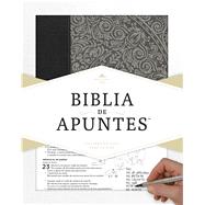 RVR 1960 Biblia de Apuntes - Gris - Piel genuina y tela impresa