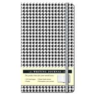 Herringbone Black and White Journal