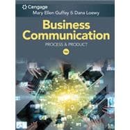 MindTap for Business Communication: Process & Product, 10th Edition,9780357129258