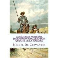 La segunda parte del Ingenioso caballero Don Quijote de la Mancha/ The second part of the Ingenious Gentleman Don Quixote