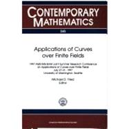 Applications of Curves over Finite Fields