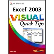 Excel<sup>®</sup> 2003 Visual<sup><small>TM</small></sup> Quick Tips