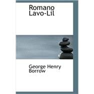 Romano Lavo-Lil : Word Book of the Romany; or; English Gypsy Languag