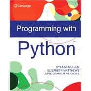 MindTap for McMullen/Matthews/Parson's Programming with Python, 1 term Instant Access
